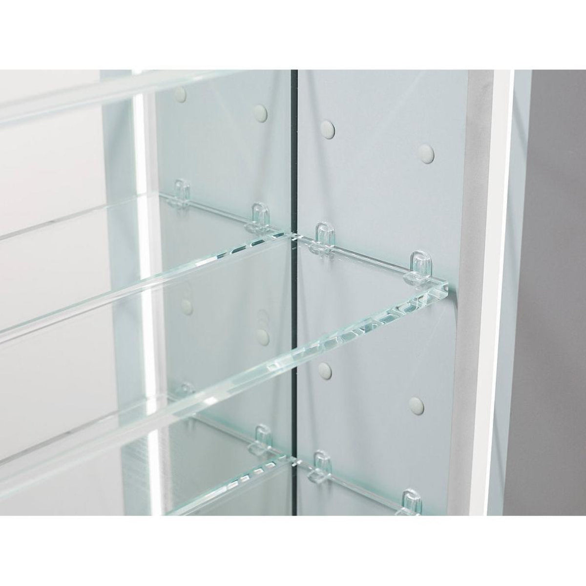 Aquadom Royale 30" x 36" Rectangular Double-Door Recessed or Surface Mount Medicine Cabinet - R-3036E-N