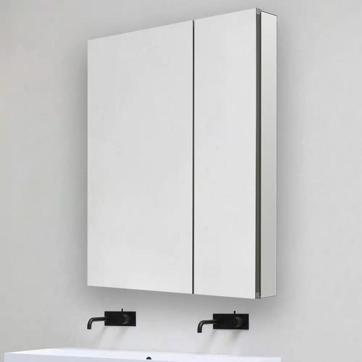 Aquadom Royale 30" x 36" Rectangular Double-Door Recessed or Surface Mount Medicine Cabinet - R-3036E-N