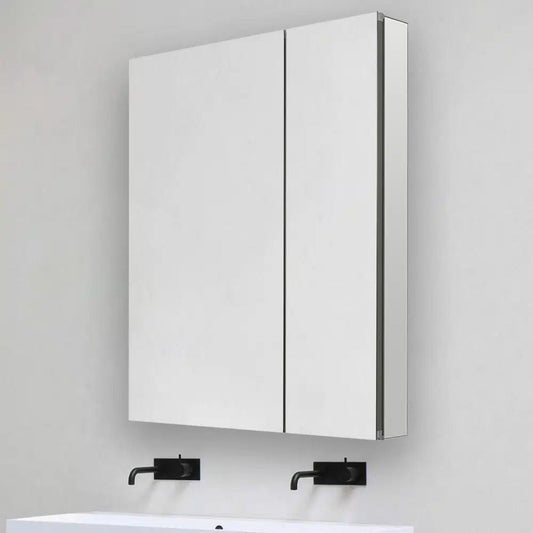Aquadom Royale 30" x 36" Rectangular Double-Door Recessed or Surface Mount Medicine Cabinet - R-3036E-N