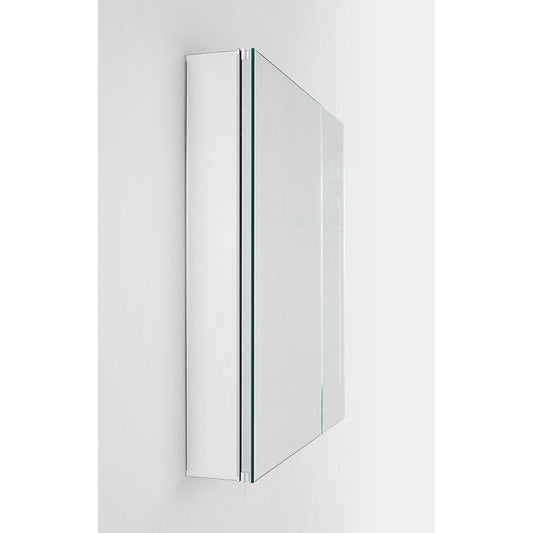 Aquadom Royale 36" x 30" Rectangle Recessed or Surface Mount Bi-View Door Bathroom Medicine Cabinet - R-3630E