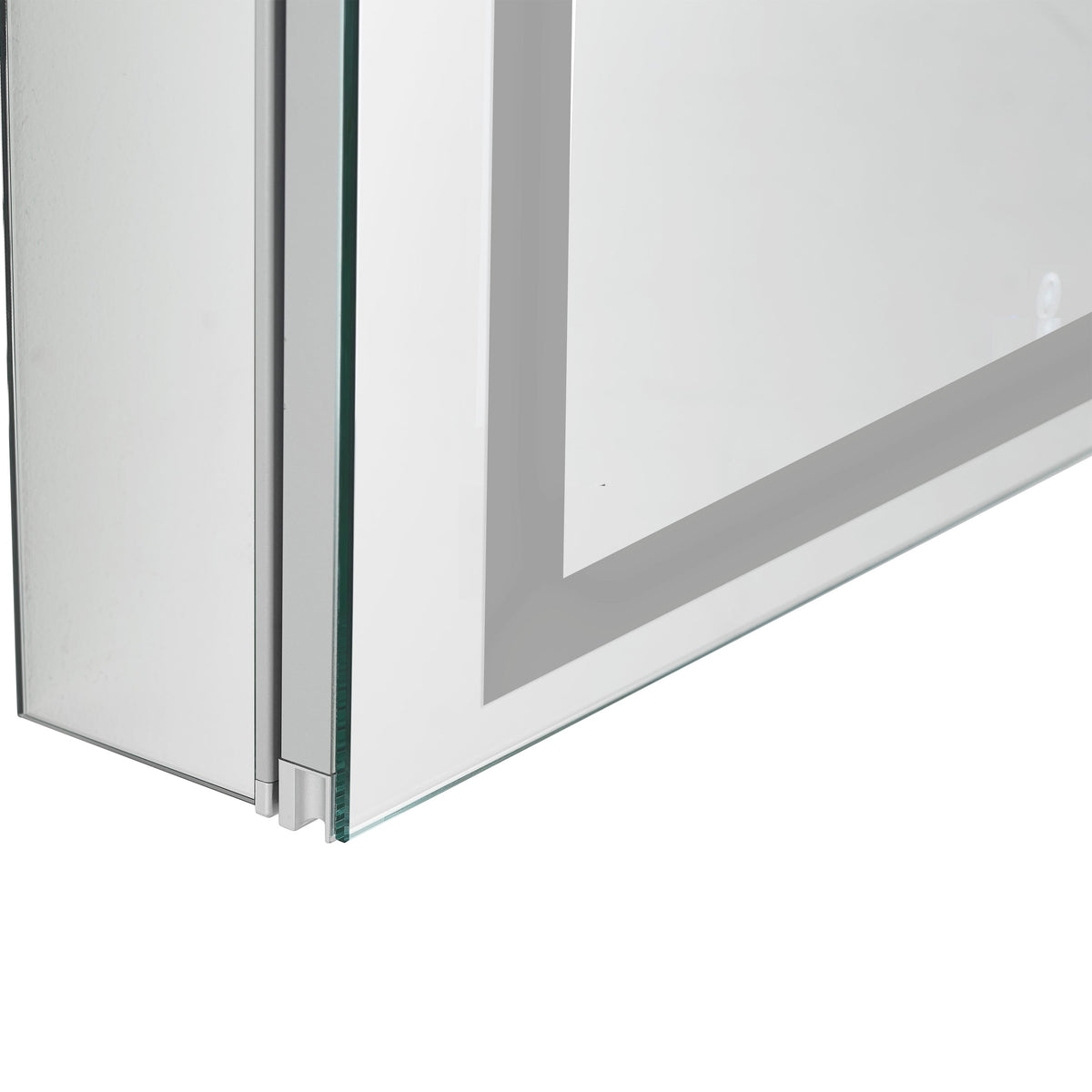 Aquadom Royale Plus 48" x 30" LED Lighted Medicine Cabinet With Defogger, Integrated LED 3X Magnifying Mirror and Electrical Outlet With USB - RP3-4830-N