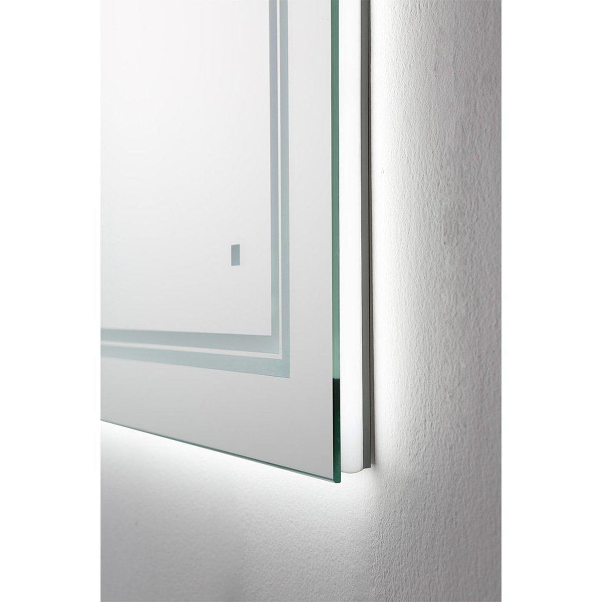 Aquadom SOHO 84" x 36" Rectangular Ultra-Slim Frame LED Lighted Bathroom Mirror With Defogger -= S-8436-N