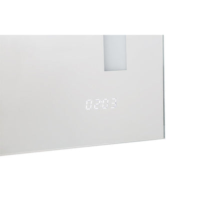 Aquadom Signature Royale 40" x 30" Triple-Door LED Lighted Medicine Cabinet With Defogger, Integrated LED 3X Magnifying Mirror and Electrical Outlet With USB - SR3-4030-N