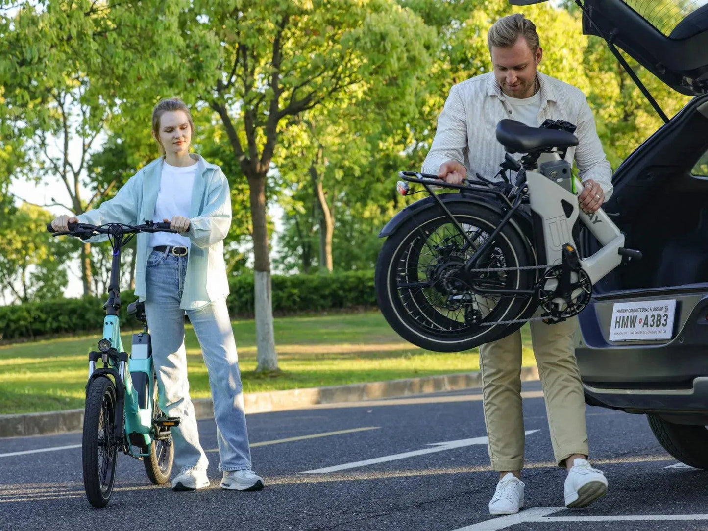 Himiway B3 / Foldable Electric Commuter Bike - HMW-B3-BK-US