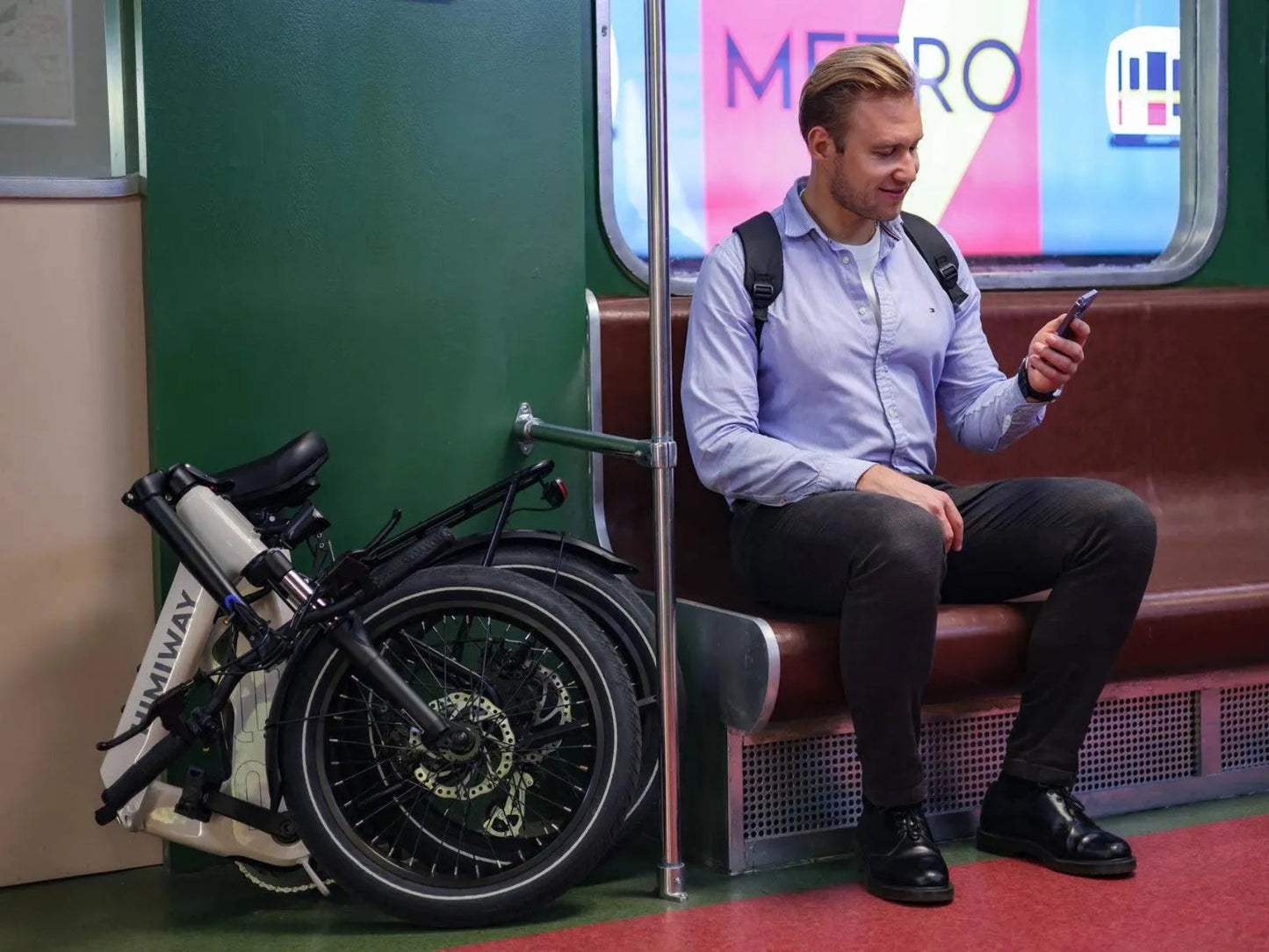 Himiway B3 / Foldable Electric Commuter Bike - HMW-B3-BK-US