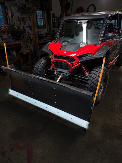 MotoAlliance Denali Poly Snow Plow Blade 66" with Poly Wear Bar New - BL66STBK_Poly