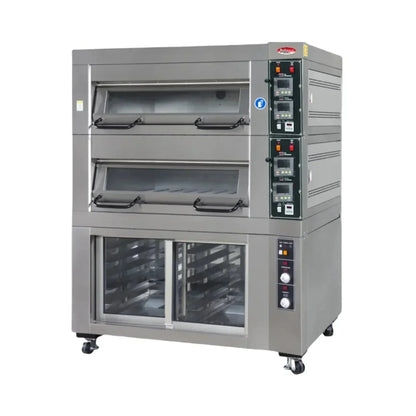 BakeMax 47" One Deck Electric Oven, Accommodates (1) 18" X 26" Pan, 220/60/3 - BMSD001