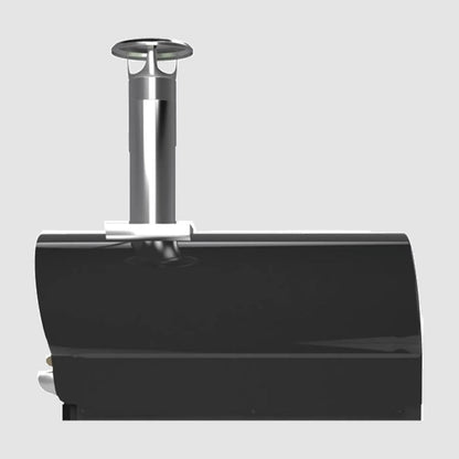 Belforno Countertop Grande Wood-Fired Pizza Oven - Black Side