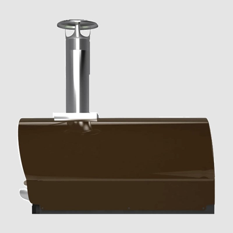 Belforno Countertop Grande Wood-Fired Pizza Oven - Copper Side