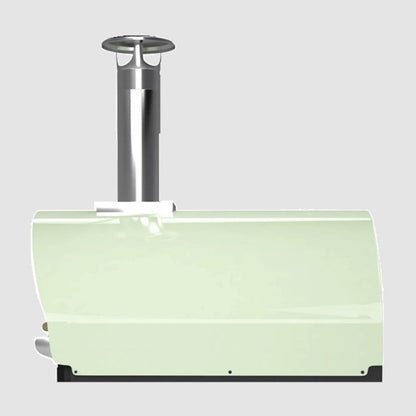 Belforno Countertop Grande Wood-Fired Pizza Oven - Pistachio Side