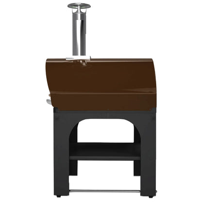 Belforno Portable Grande Wood-Fired Pizza Oven-Copper Side