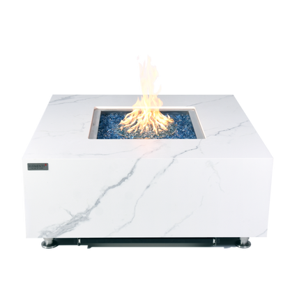 Bianco Fire Table with flame