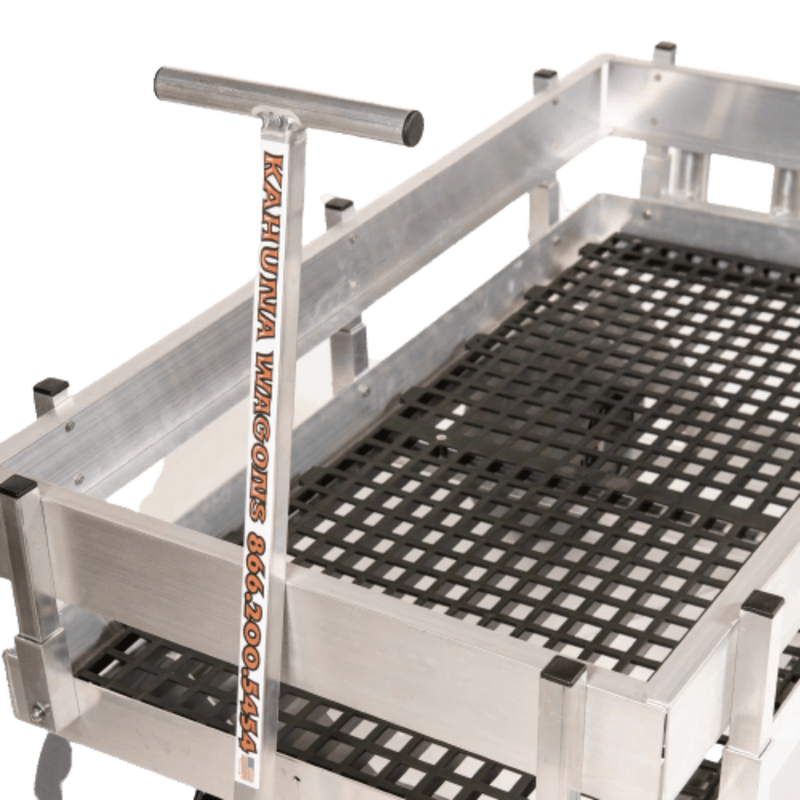 Alumacart ALUM315 Big Kahuna UV Decking with Rod Holders New
