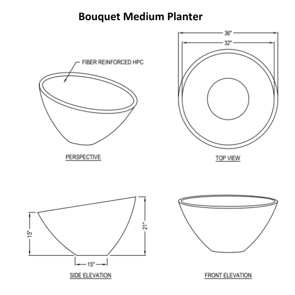 BouquetMediumPlanterDiagram