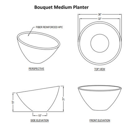 BouquetMediumPlanterDiagram