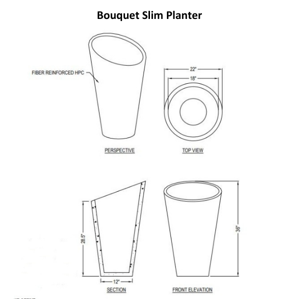 BouquetSlimPlanterDiagram