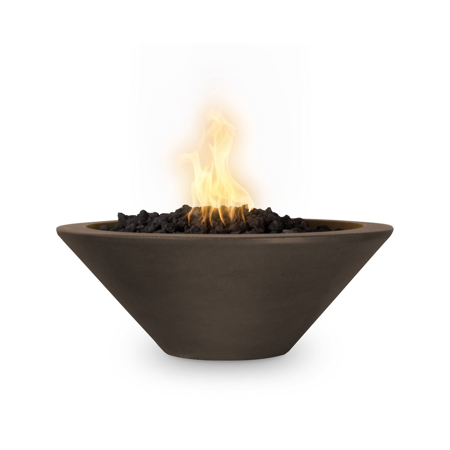 31" Cazo Concrete Fire Bowl Chocolate
