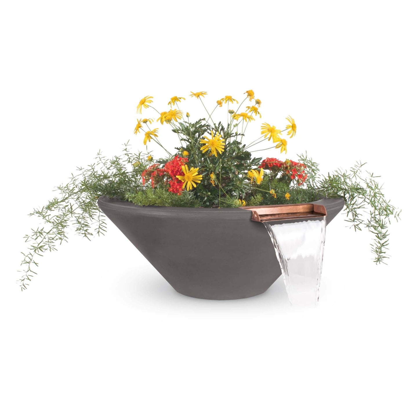 CazoPlanterBowlwithWater-Chestnut