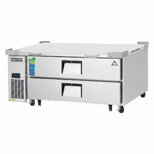 Everest - ECB52-60D2 Commercial 60" Chef Base Refrigerator 2 Drawers - ECB52-60D2