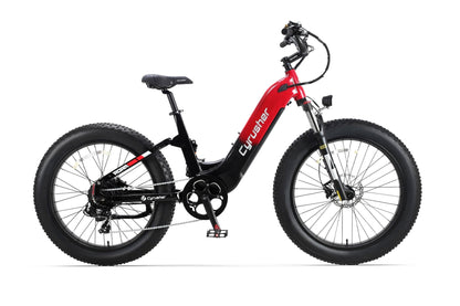 Cyrusher Roam Step-Thru Full-Suspension E-Bike - US-ROAM-BLUE