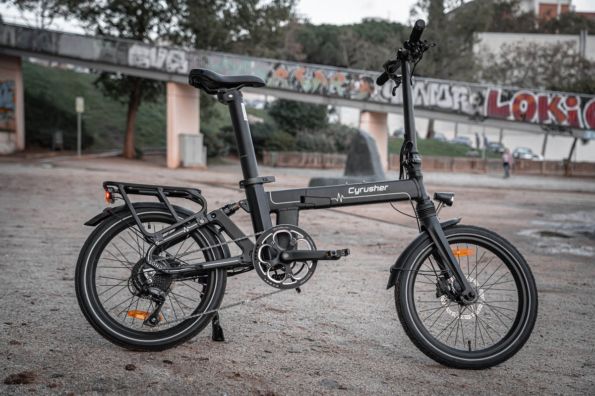 Cyrusher Sonder Folding E-Bike - Us-Sonder-Blue