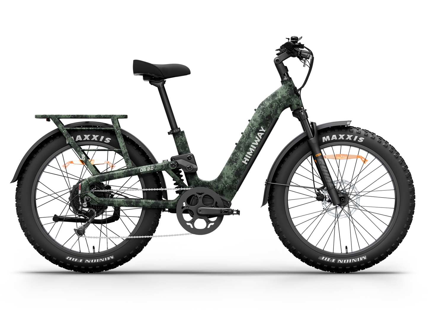 Himiway D5<sup> 2.0</sup> Camo eBike - HMW-D5-ST-CF-US-2.0