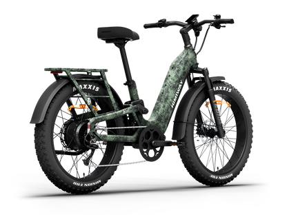 Himiway D5<sup> 2.0</sup> Camo Full Suspension eBike - HMW-D5-ST-CF-US-2.0-BETA