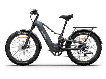 Himiway D5<sup> 2.0</sup> Full Suspension eBike - HMW-D5-SO-GY-US-2.0