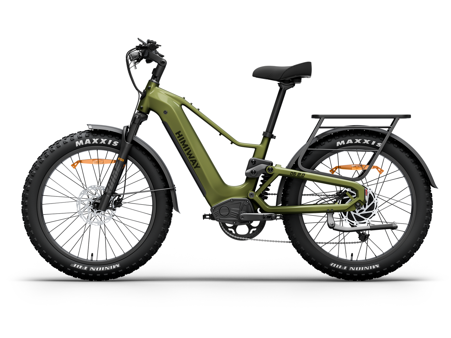 Himiway D5<sup> 2.0</sup> Full Suspension eBike - HMW-D5-SO-GY-US-2.0