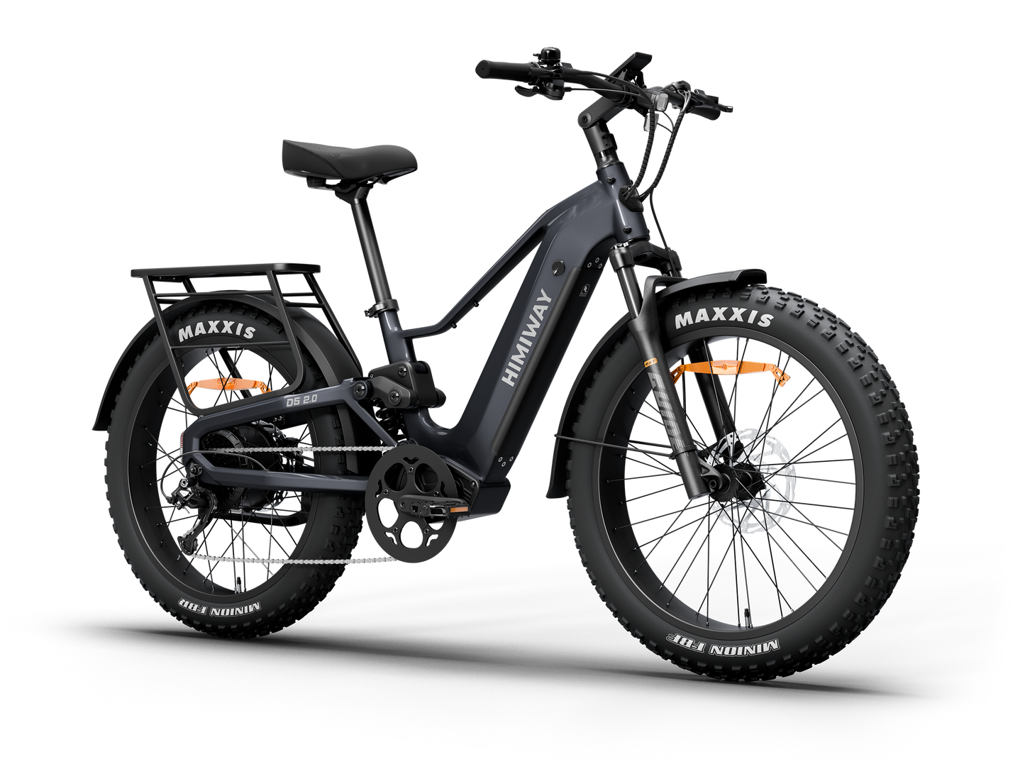 Himiway D5<sup> 2.0</sup> Full Suspension eBike - HMW-D5-SO-GY-US-2.0