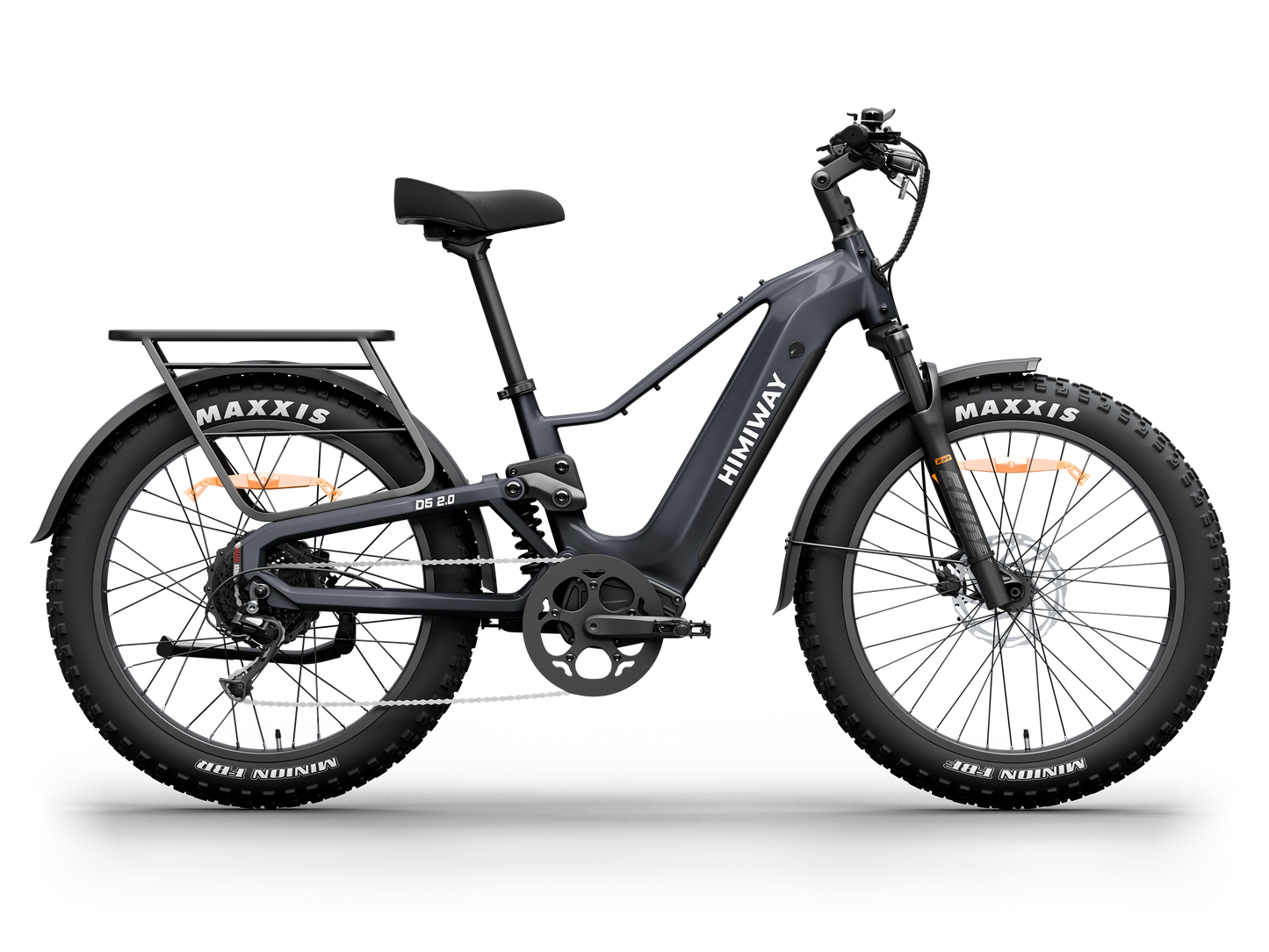 Himiway D5<sup> 2.0</sup> Full Suspension eBike - HMW-D5-SO-GY-US-2.0