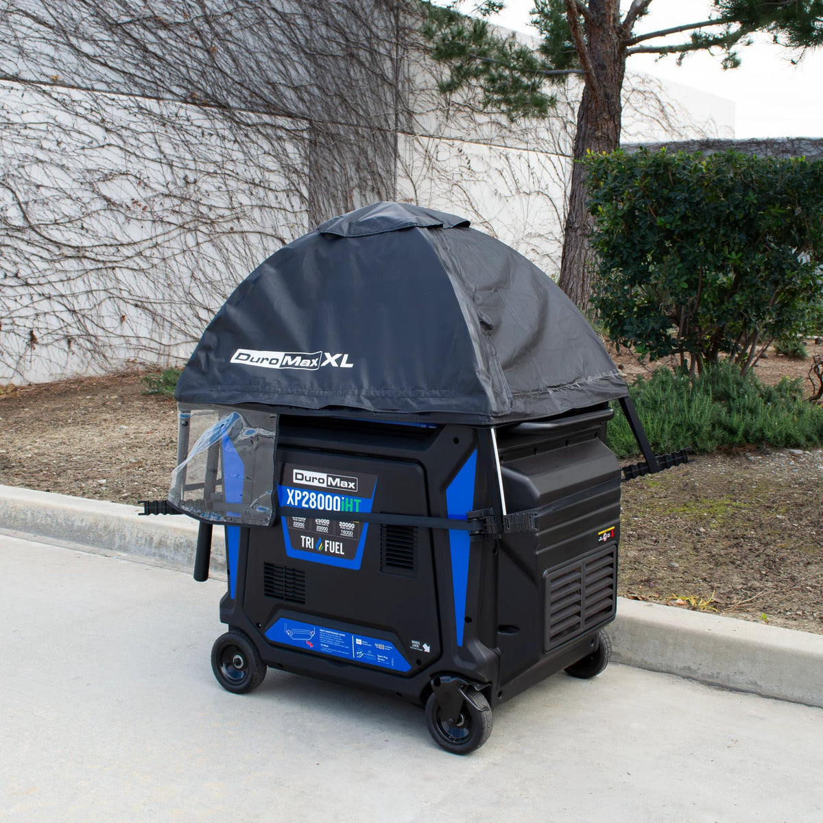 DuroMax 28,000 Watt V-Twin Tri Fuel Portable Digital Inverter Generator