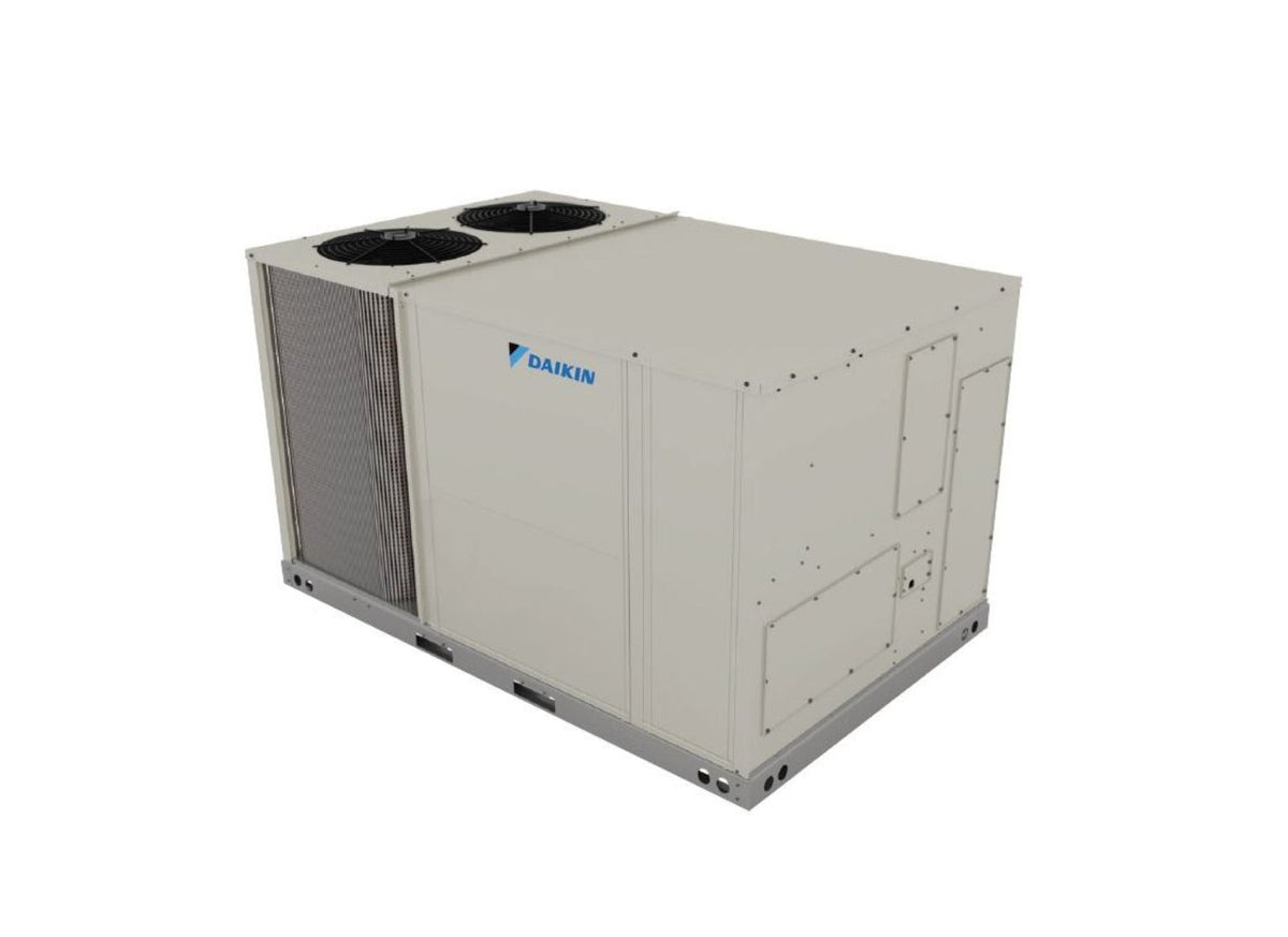 Daikin Light Commercial 7.5 Ton Packaged Air Conditioner and Gas Furnace Unit, 460-3-60V with 14.8 IEER2 - DFG0904DM00001S
