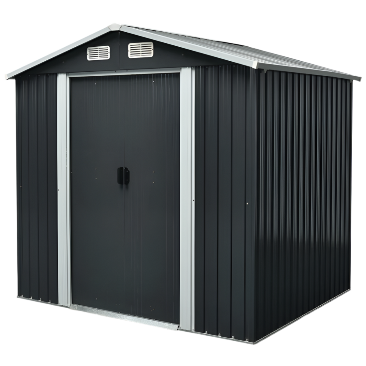 Chery Industrial [AS-IS] Metal Storage Garden Shed 6x8ft - D_GG000045