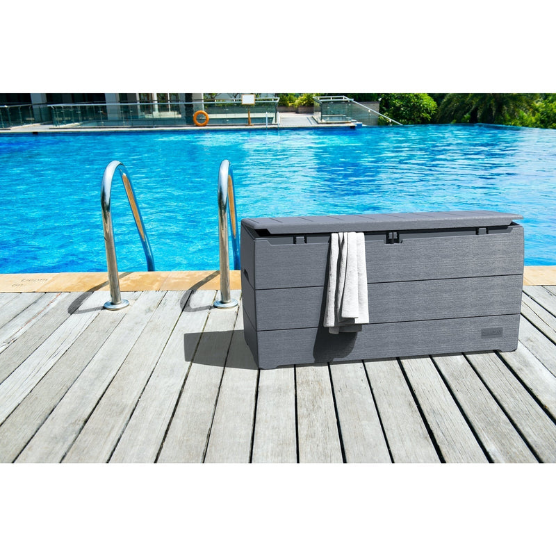 Duramax 71 Gallon Deck Box Gray 86600