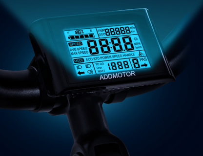 Addmotor 750W M-81 Step-Thru Cargo Electric Bike - EB-AM-M81-BLK