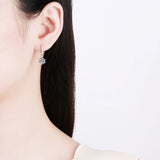 Real Moissanite Earring for Women