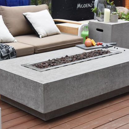 Elementi Hampton Fire Table LG Setup 2