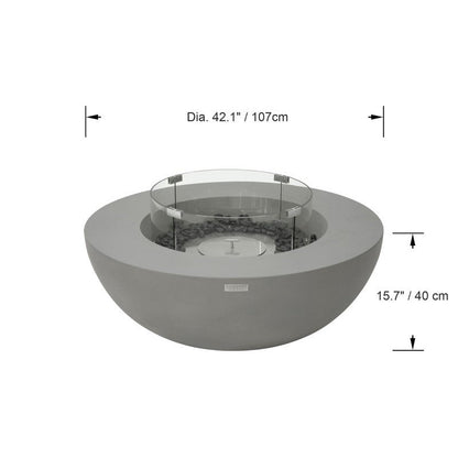 Elementi Lunar Ethanol Fire Bowl