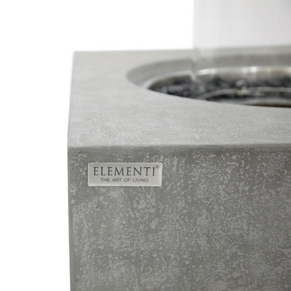 Elementi Metropolis Ethanol Fire Table Closeup