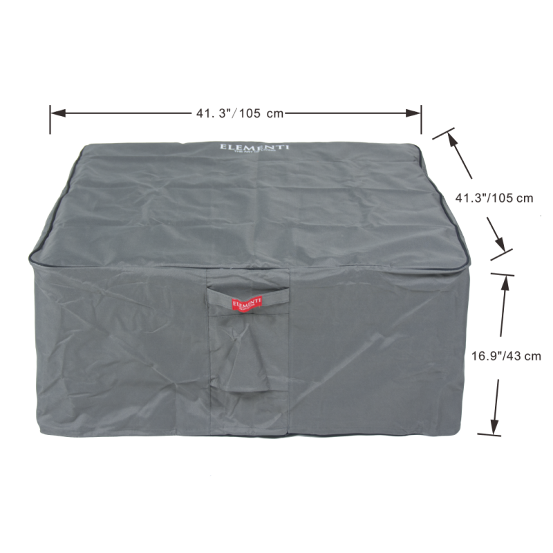 Elementi Plus Capertee Fire Table Cover Dimensions