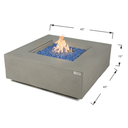 Elementi Plus Capertee Fire Table Dimensions