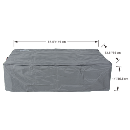 Elementi Plus Meteora Fire Table Canvas Dimensions