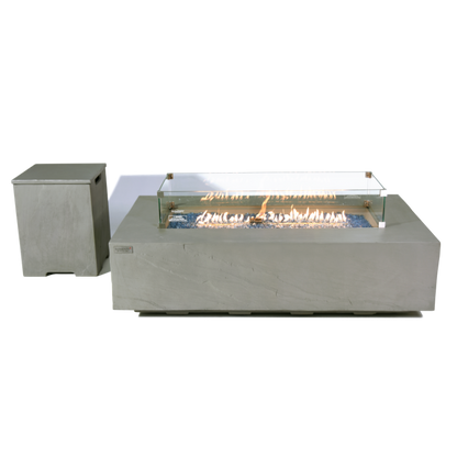 Elementi Plus Meteora Fire Table with Tank Cover