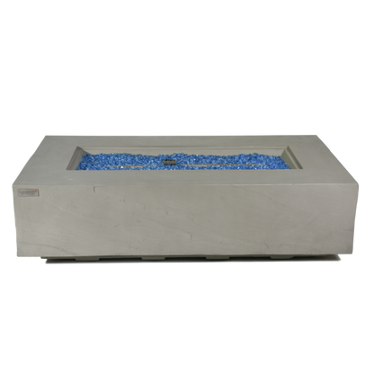Elementi Plus Meteora Fire Table  with fire glass 2