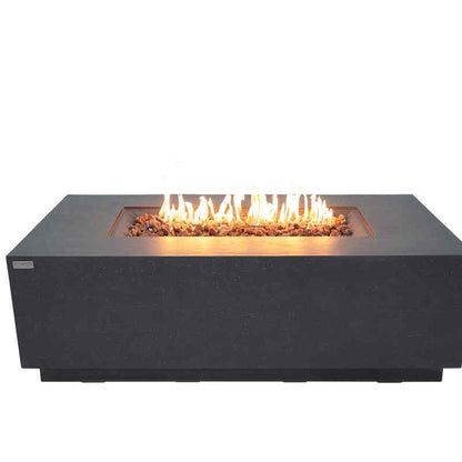 Elementi Andes Fire Table Flame Set Up silo