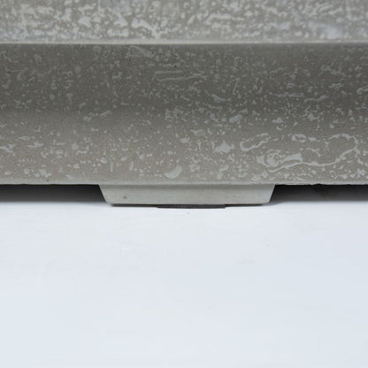 Elementi Plus Riviera Fire Table Close Up detail bottom edge