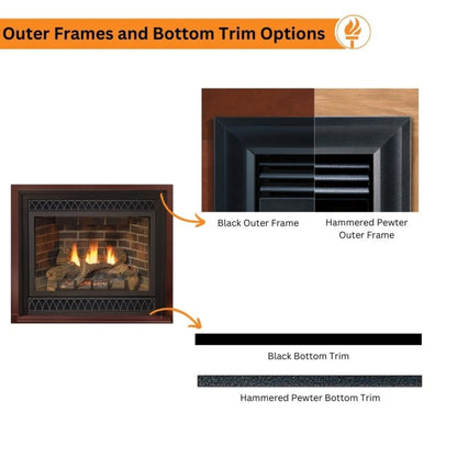 Empire Tahoe Premium 42" Direct Vent Gas Fireplace | DVP42FP - DVP42FP30N