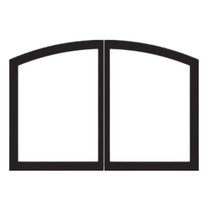 Empire Door Sets for Breckenridge Deluxe Vent Free Fireboxes - VFR32SMBL