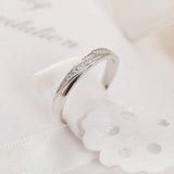 Sterling Silver Ring for Women - Elegant Engagement & Wedding Jewelry